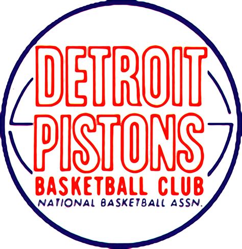 Detroit Pistons Logo 1957 Original Size Png Image Pngjoy