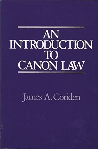 9780809132317 An Introduction To Canon Law Abebooks Coriden James