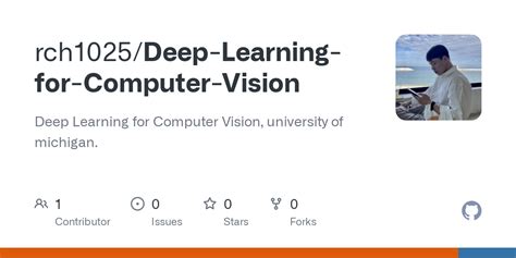 Deep Learning For Computer Vision Pdf At Main Rch Deep