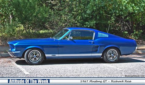 Acapulco Blue 1967 Ford Mustang Gt Fastback Photo