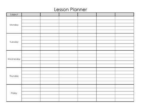 Yearly Lesson Plan For Preschool Themes Sharon Pix