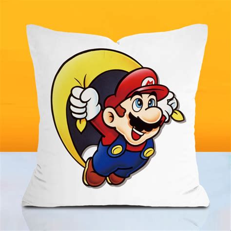 Super Mario Bros Pillow With Cover Kitchenware Crew