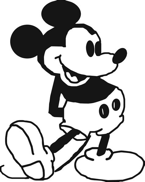 Mickey Mouse Head Sketch At Explore Collection Of