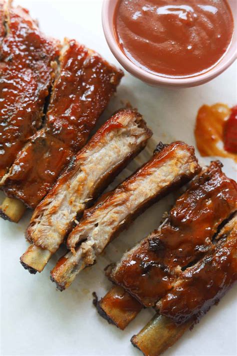 Oven Baked St Louis Ribs With Dry Rub A Peachy Plate