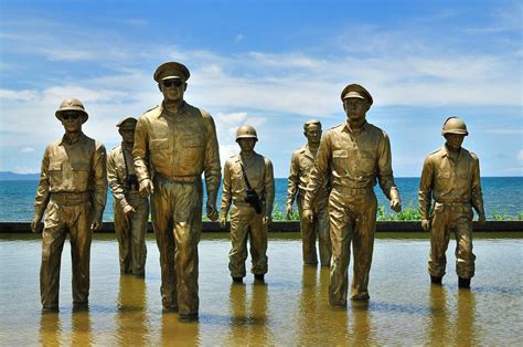 The Macarthur Leyte Landing Memorial National Park In The Municipality