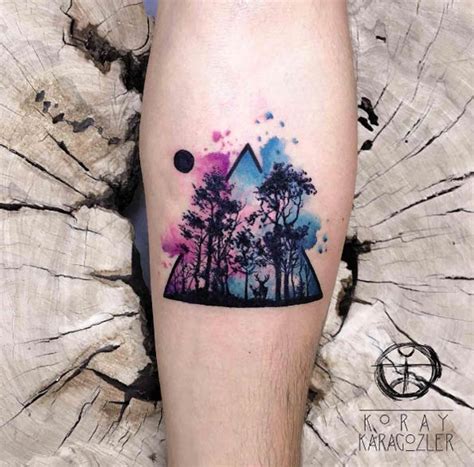 60 Utterly Beautiful Watercolor Tattoos We Love Tattooblend