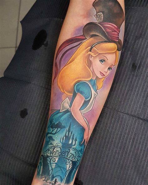 Tatouage Alice Au Pays Des Merveilles Disney Disney Tattoos