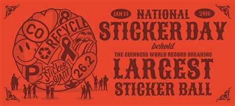 National Sticker Day Is Here National Stickers Cool Designs
