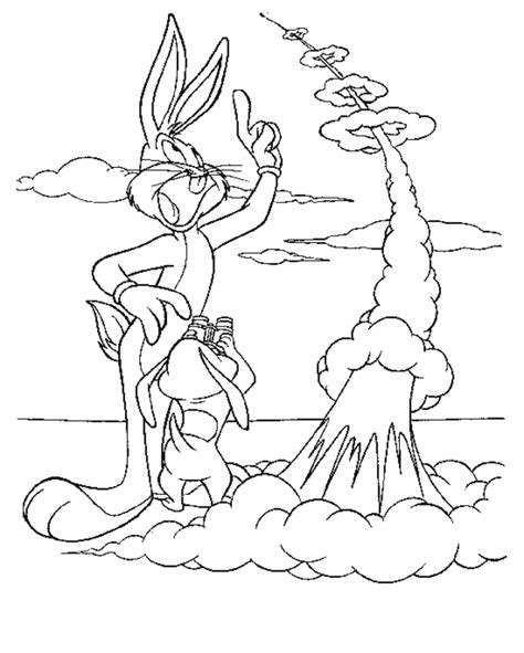 Ausmalbilder Kinder Zum Ausdrucken Bugs Bunny 15