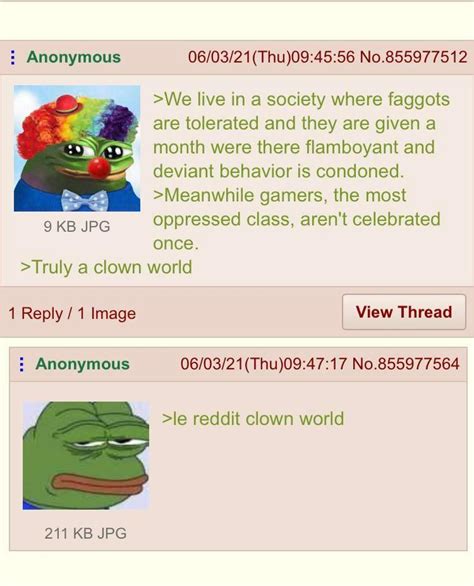We Live In A Clownciety Rgreentext Greentext Stories Know Your Meme