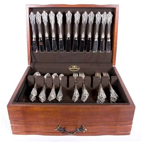 Wallace Sterling Silver Flatware Service For Sale At Auction On Wed 06