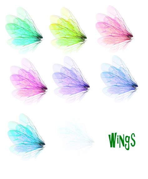 Wing Set 1 Png By Mysticmorning On Deviantart