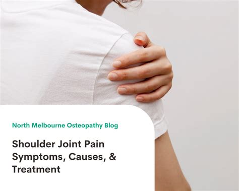 Shoulder Joint Pain — Symptoms Causes And Treatment North Melbourne