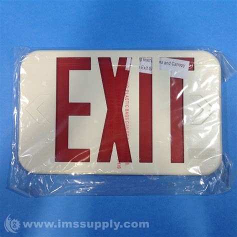 Lithonia Lighting Exit Sign Cover 11x7 Ims Supply