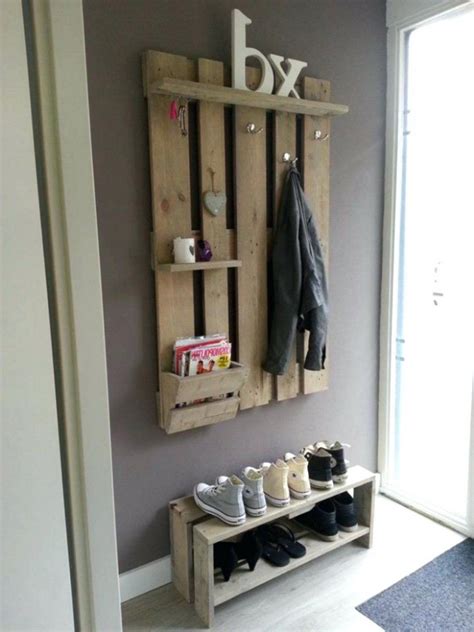 Zum bau der schwenkgarderobe benötigt man ein holzbrett mit den maßen 70x12x2,5 cm. Garderobe Selber Bauen Design - lueduprep