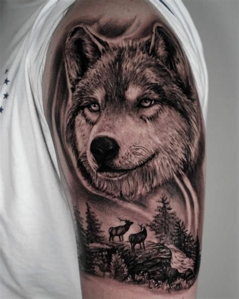 101 Best Wolf Half Sleeve Tattoo Ideas That Will Blow Your Mind