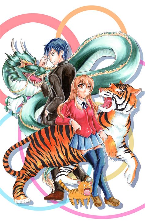Tiger + Dragon by Minakichan on DeviantArt