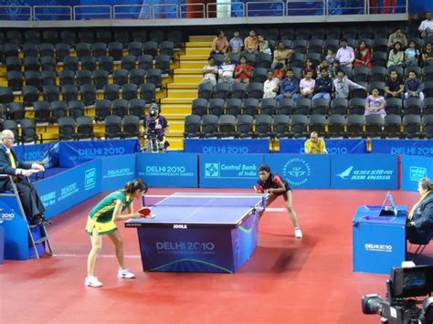 These information answers detailedly about. Table Tennis match in progress. - Picture of Yamuna Sports Complex, New Delhi - Tripadvisor