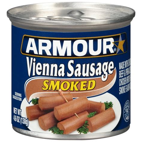 Armour Star Vienna Sausage Smoked Canned Sausage 46 Oz Walmart