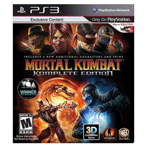 Mortal Kombat Complete Edition Playstation 3 Oechsle