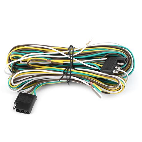 Everyone knows that reading trailer wiring diagram 4 flat is beneficial, because we can get information in the reading materials. Trailer Light Wiring Harness 8.5+2.4m 4 Wire 4‑Flat 4 Pin With Male Female Plug | eBay