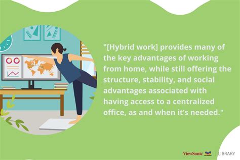 Hybrid Work And The Benefits Of Flexible Work Schedules Viewsonic Library