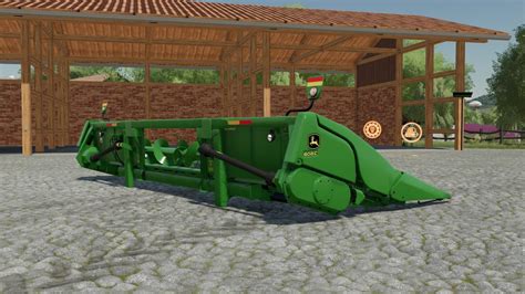 John Deere Header Cutter 608c Fs22 Kingmods