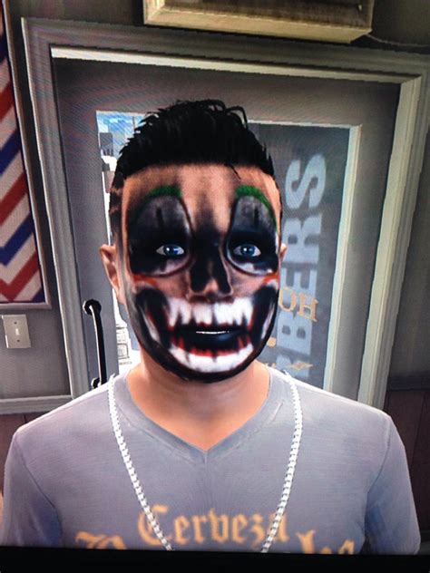 Yea So Skull Face Tattoo And Joke Face Paint Is Pretty