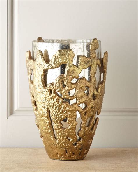 John Richard Collection Molten Lace Vase Decorative Objects Decorative