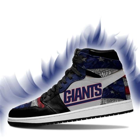 New York Giants Air Jordan 1 Sneaker Orealexpress