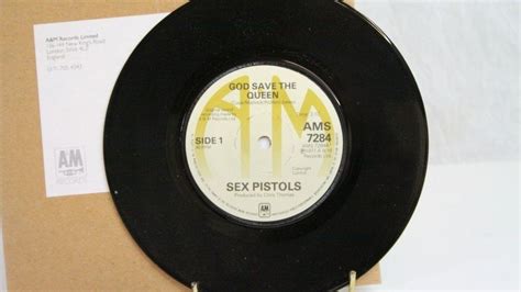 Sex Pistols God Save The Queen Aandm Single Sells For £13k Bbc News