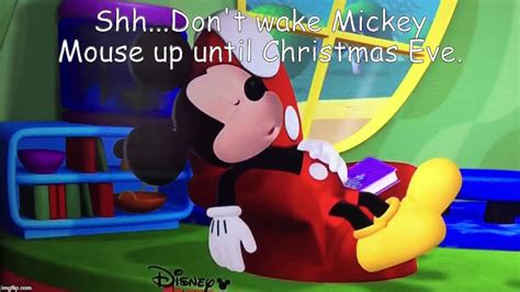 Mickey Mouse Waking Up