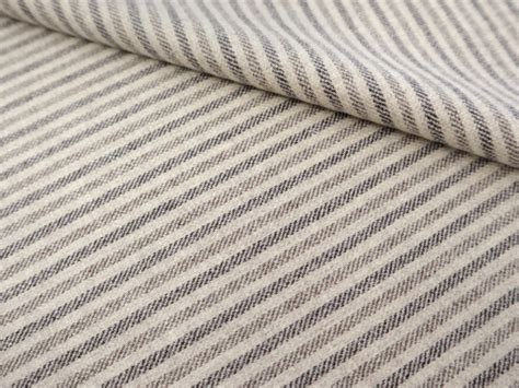 Stretch Wool Flannel Striped Suiting Bandj Fabrics