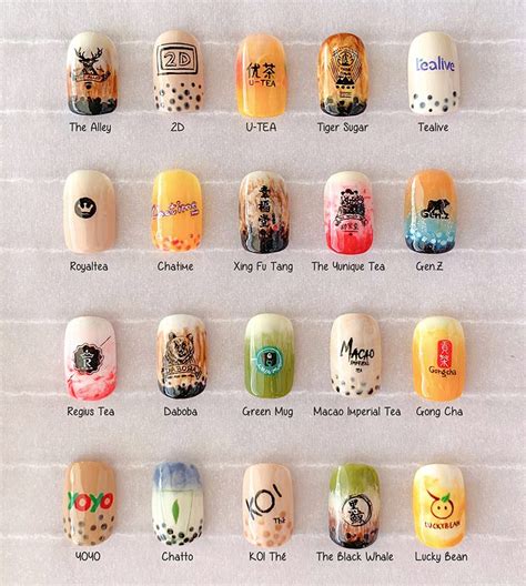 Use them in commercial designs under lifetime, perpetual & worldwide rights. This salon has created 20 bubble tea nail art designs for the ultimate BBT addict - Daily Vanity