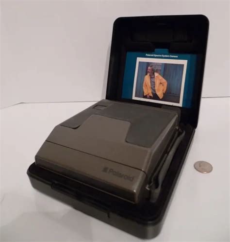 Vintage Polaroid Spectra System Se Instant Camera With Hard Case