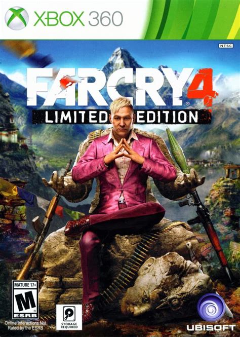 Far Cry 4 Limited Edition 2014 Xbox 360 Box Cover Art Mobygames