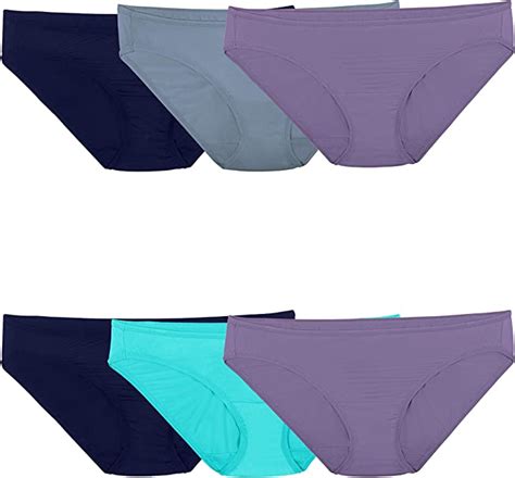 Fruit Of The Loom Womens Underwear Microfiber Panties Regular And Plus