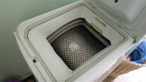 Blanc Machine Laver Tambour Bloqu Pour Cause D Oubli De Fermeture De La Porte