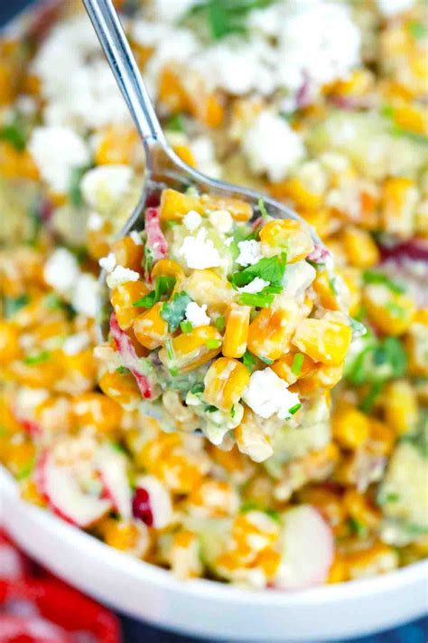 Creamy Corn Salad Recipe 30 Minutes Meals