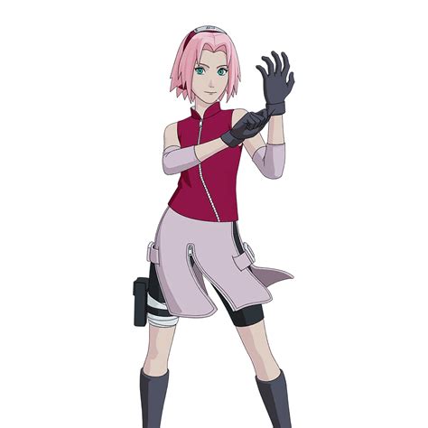 Fortnite Sakura Haruno Skin Character Details Images