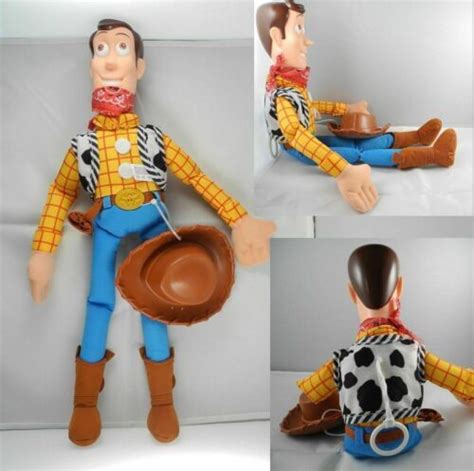 Fun Disney Toy Story 3 Movie Plush Cowboy Woody 18 Inch Tall Doll Toy