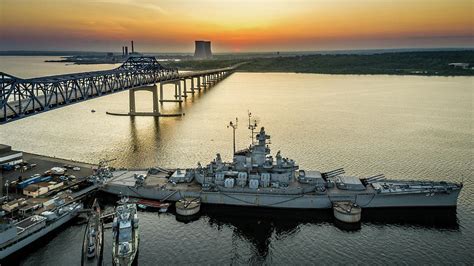 Battleship Cove Sunset Photograph By Eddy Bernardo Fine Art America