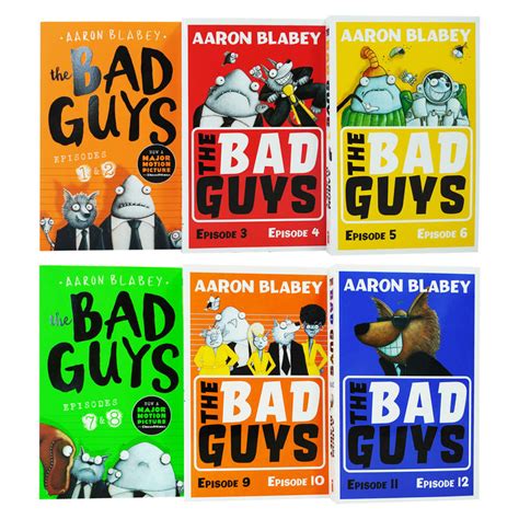 Bad Guys By Aaron Blabey Episodes 1 12 — Books2door