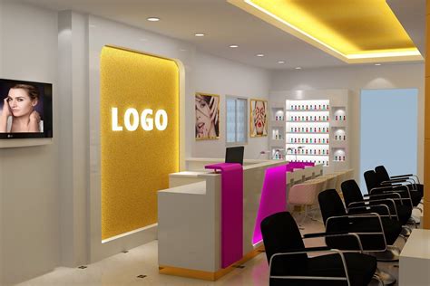 Elegant Salon Shop Design Beauty Shop Fixtures Supplier