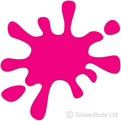 Pink Paint Splat Clipart Best