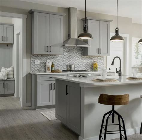Huge Agreeable Gray Kitchen Ideas