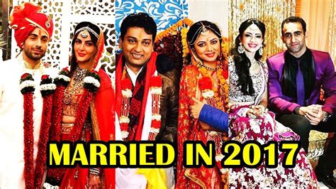 5 Television Celebrities Who Got Married In 2017 | Celebrities, Married, Got married