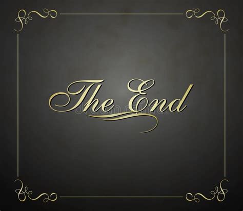 Several months ago someone on lb posted a trailer for this movie and i watched it and. Movie ending stock vector. Illustration of illustration ...