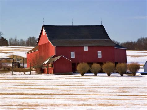 Red Barn And Farm In Rural Bucks County Pa Smithsonian Photo Contest