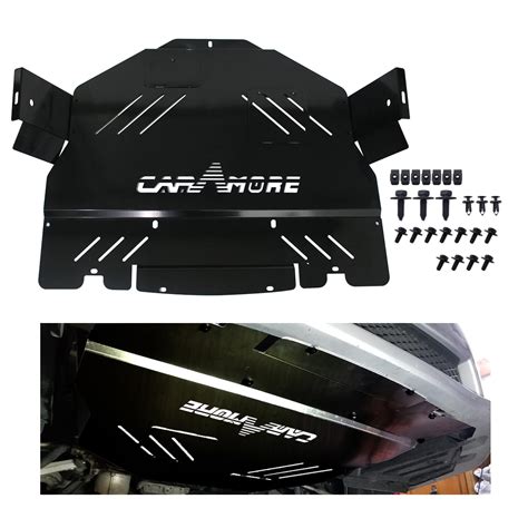 Buy Laformo Engine Splash Shield Cover Guard Black Gloss Aluminum